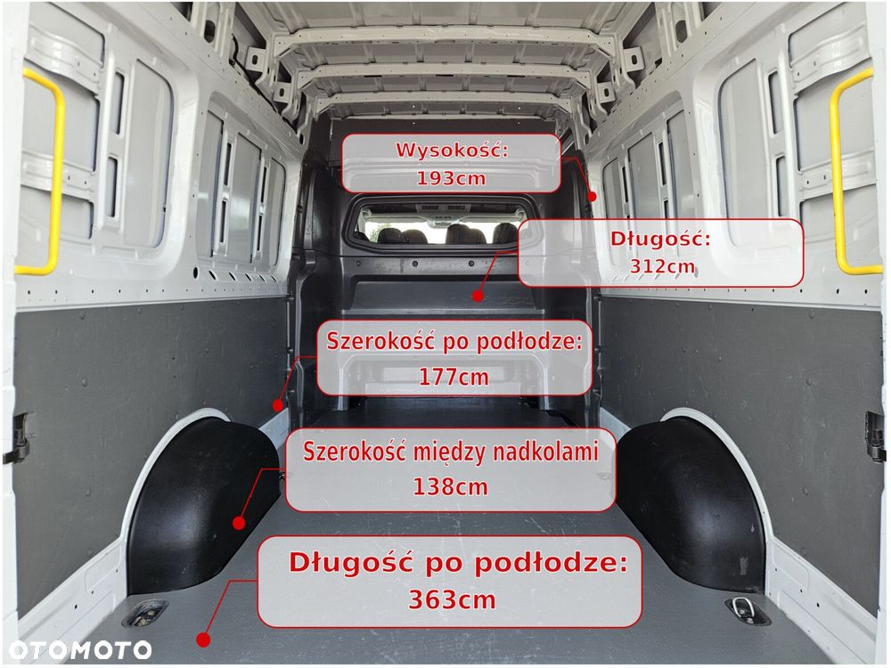 Volkswagen Crafter L4H2 *119999zł NETTO* Brygadówka 7 osób 2.0TDi/140KM - 19