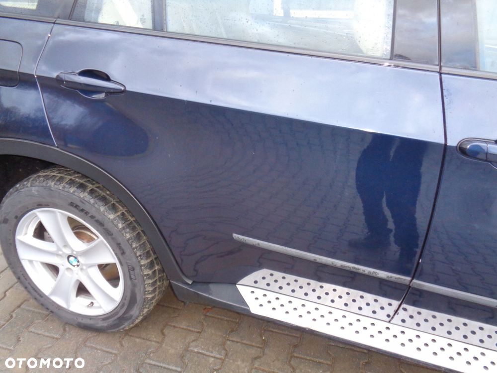 bmw x5 e70 drzwi prawy tył monacoblau metallic 06-13r europa - 2