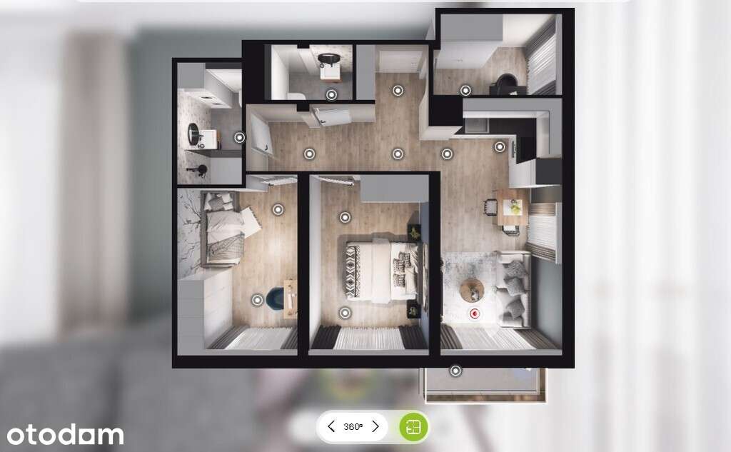 Nowe 4 pokoje, balkon, garaż, winda, 2 łazienki