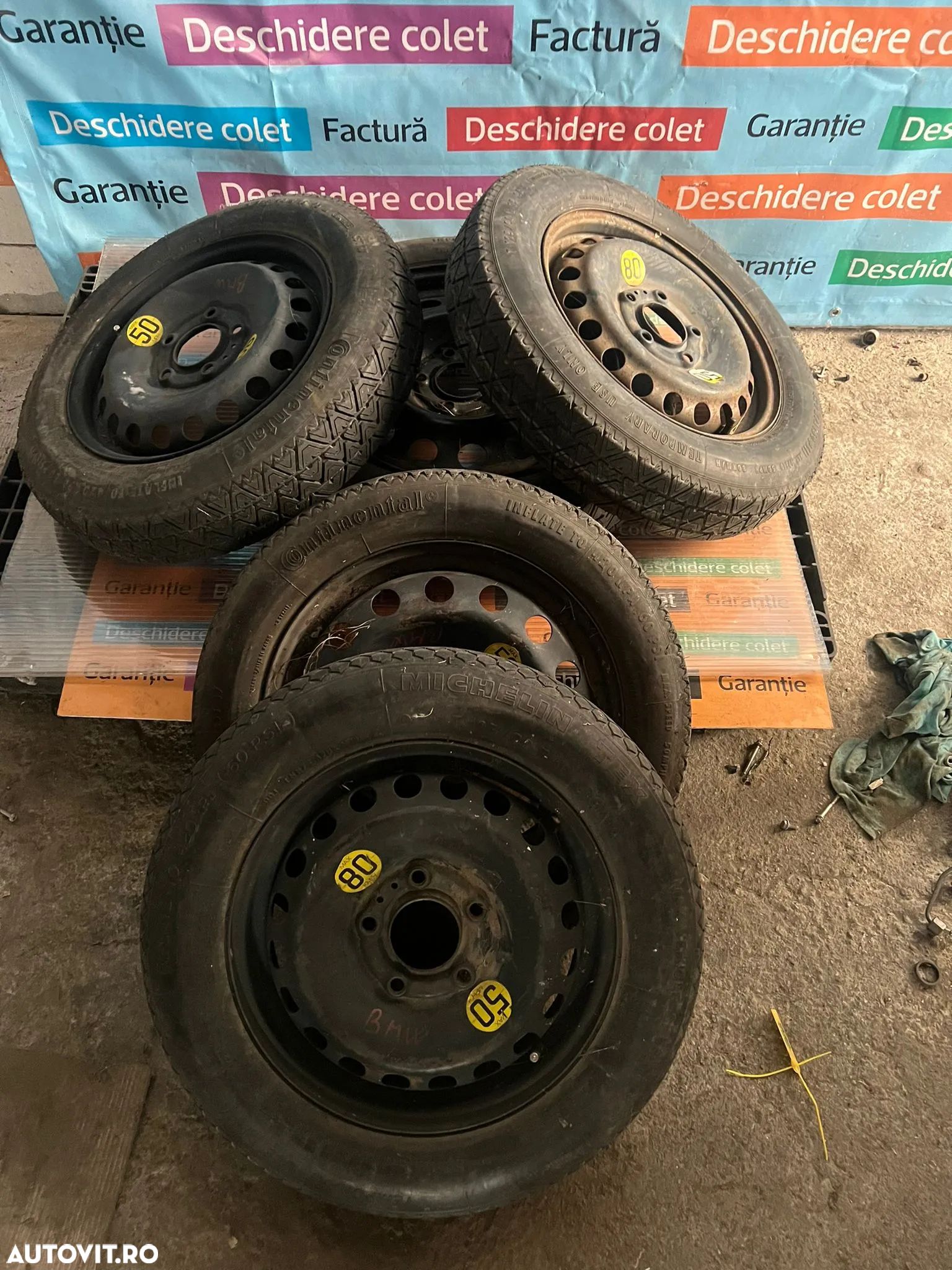 Roata rezerva BMW E46 E39 E36 - 1