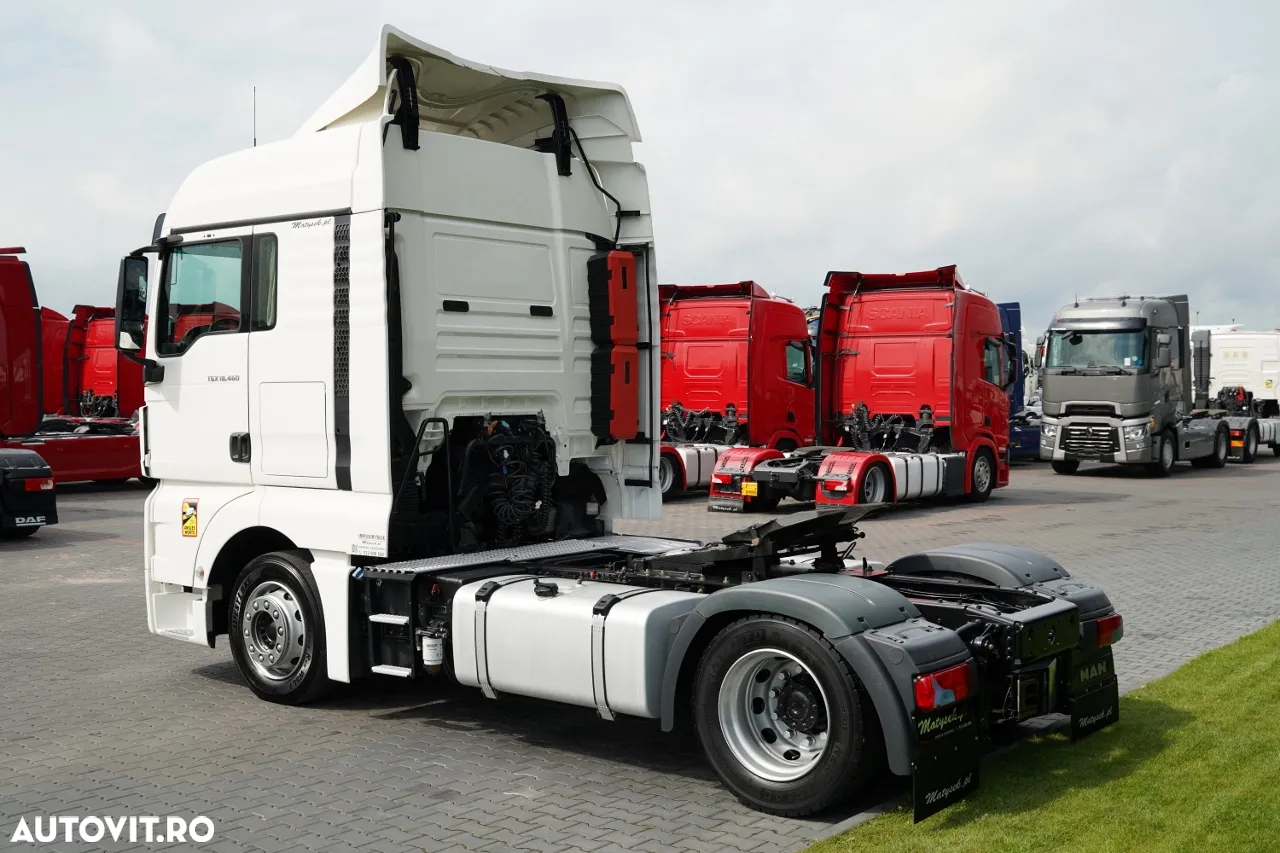 MAN TGX 18. 460 / MEGA / PLATĂ JOSĂ / ȘA REGLABILĂ / ANVELOPE 100% / NAVIGAȚIE / CONTRACT DE SERVICE POST-SERVICE - 6