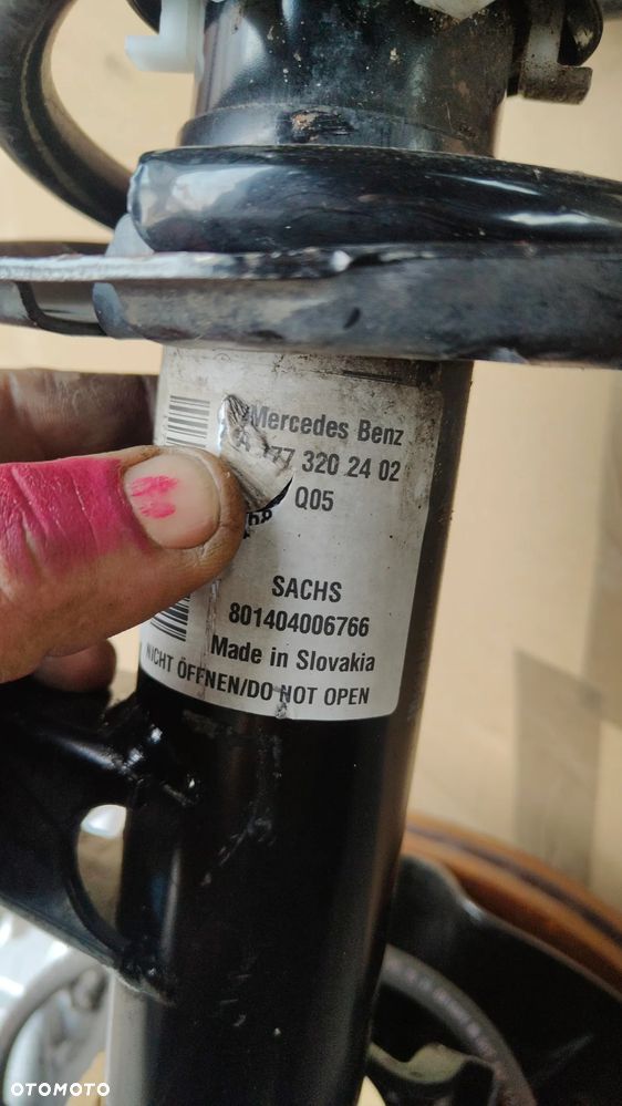 Mcperson amortyzator w177 a35 amg wachacz - 11