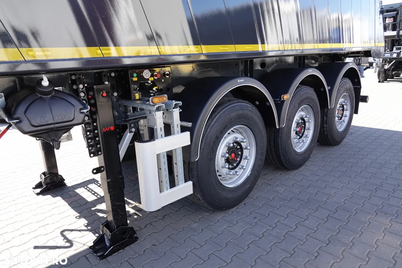 Wielton BASCULANTE ALUMINIU 28 M3 / NOU-NOU 2025 / GREUTATE: 5200KG / AXIE LIFTATOR / DISPONIBIL Imediat - 10