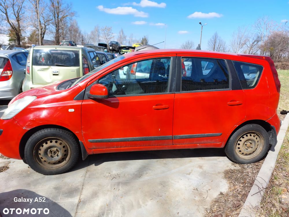 Zderzak NISSAN NOTE 1,6B 06R. maska,lampy,drzwi,klapa.... - 2