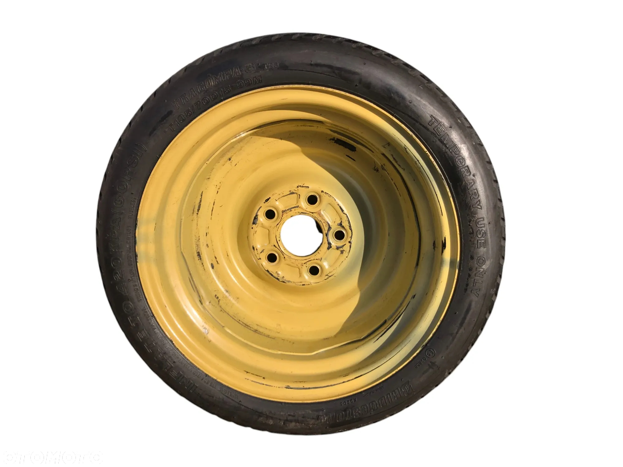 Koło Zapasowe Dojazdowe 135/70R15 5x114,3 67.1MM Mazda Honda - Gwarancja Wysyłka Montaż - 3