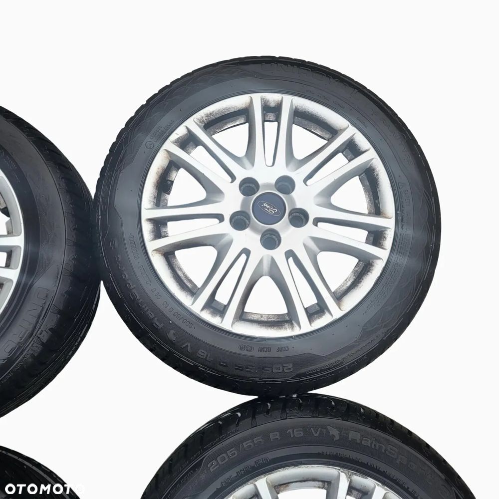 FORD FOCUS MK2 MK3 KOMBI HB FELGI ALUMINIOWE KOŁA 16 CALI KOMPLET OPONY LETNIE - 7