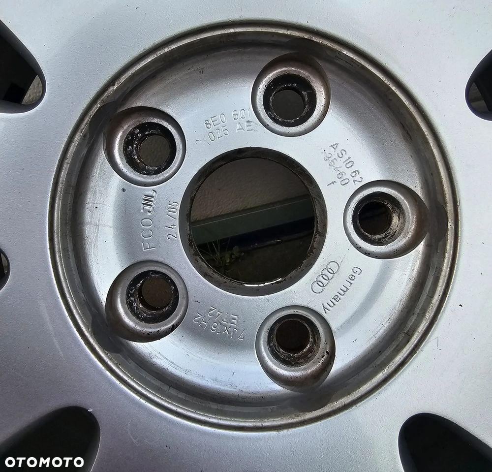 Audi OE A4 S4 B6 B7 B8 A3 A6 C5 C6 / 8E0601025AE / 7Jx16 ET42 5x112 - 8