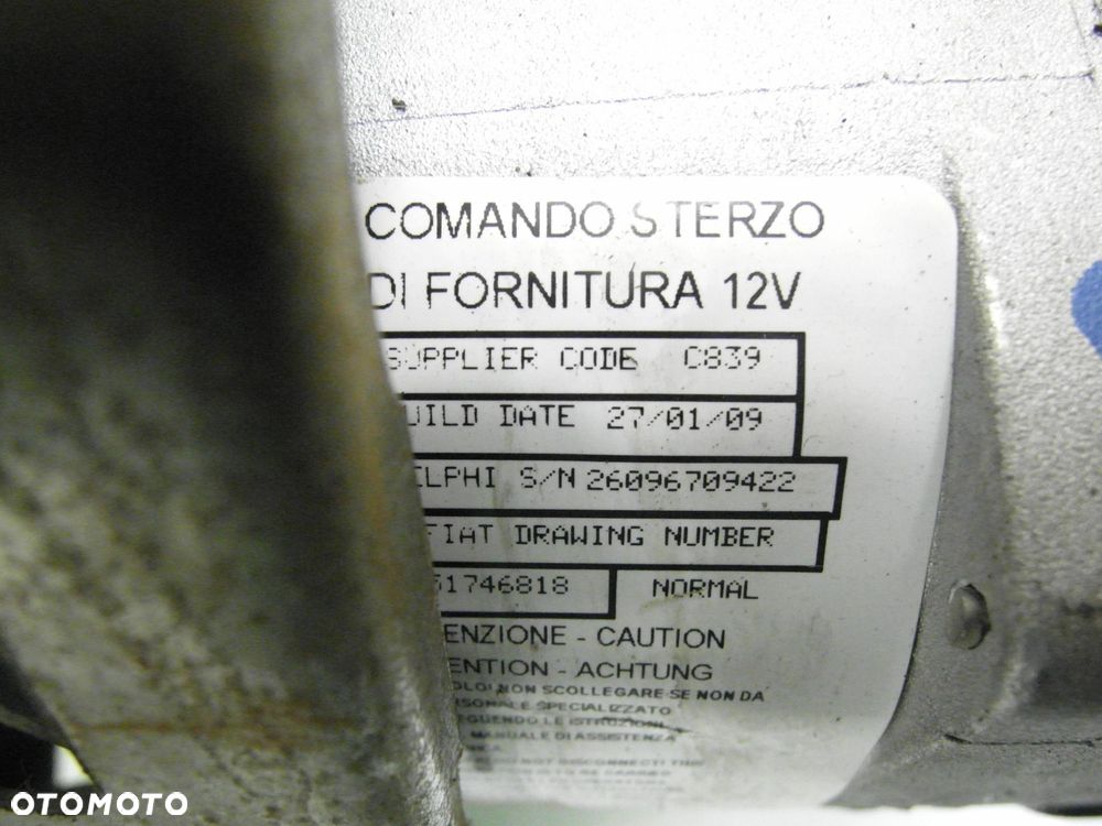 WSPOMAGANIE ELEKTRYCZNE FIAT PANDA II 26096580 51746818 2610176307A - 5