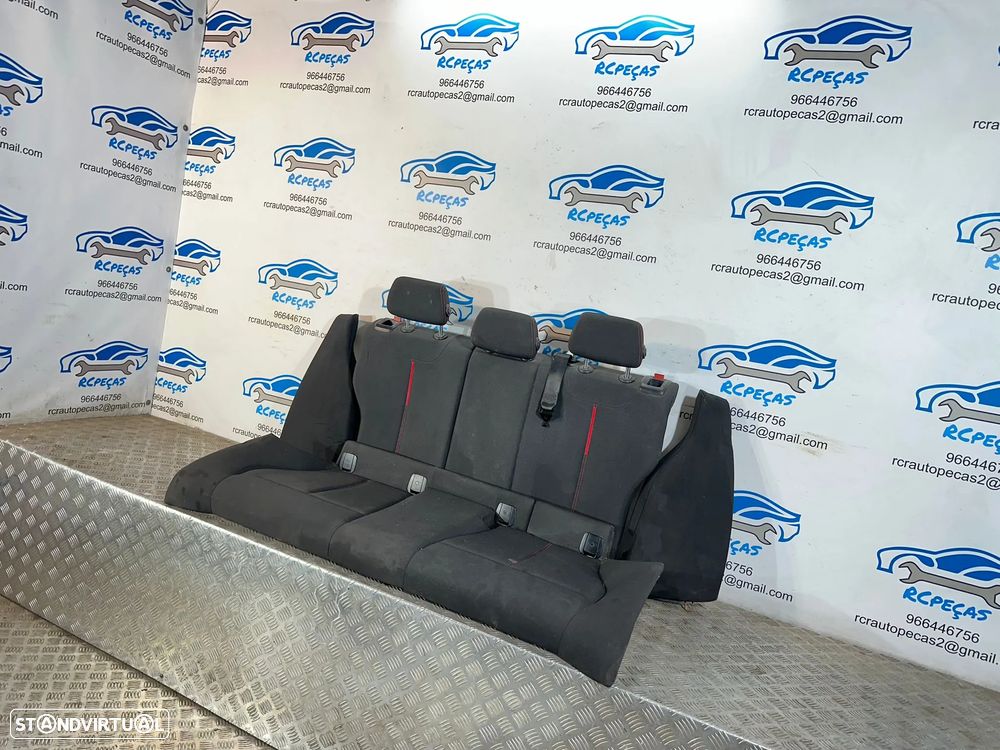 .Conjunto Bancos Originais BMW Pack M Serie 1 F21 3 Portas Tecido - 7
