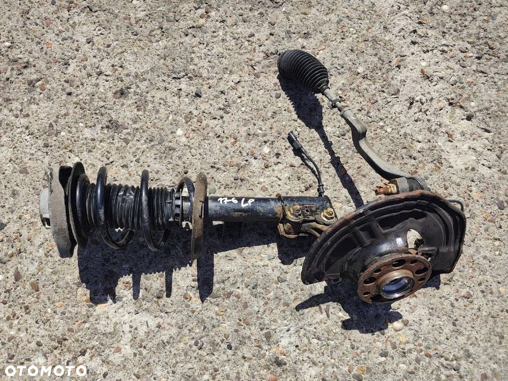 MERCEDES W176 LEWA PRZEDNIA ZWROTNICA WAHACZ AMOR KOMPLET - 6