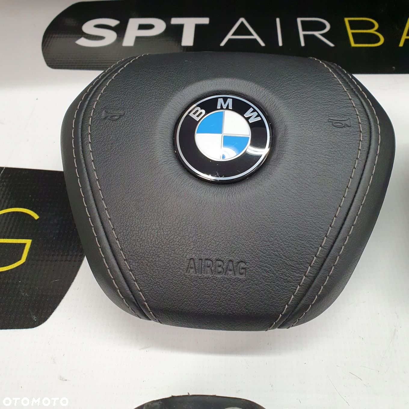 BMW G30 G31 DESKA ROZDZIELCZA KONSOLA KOKPIT PULPIT PODUSZKI AIRBAG AIR BAG PASY KIT SET - 7
