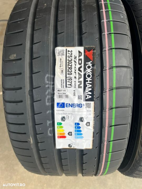 vând set anvelope 245/35/20-275/30/20 Yokohama de vară noi - 4