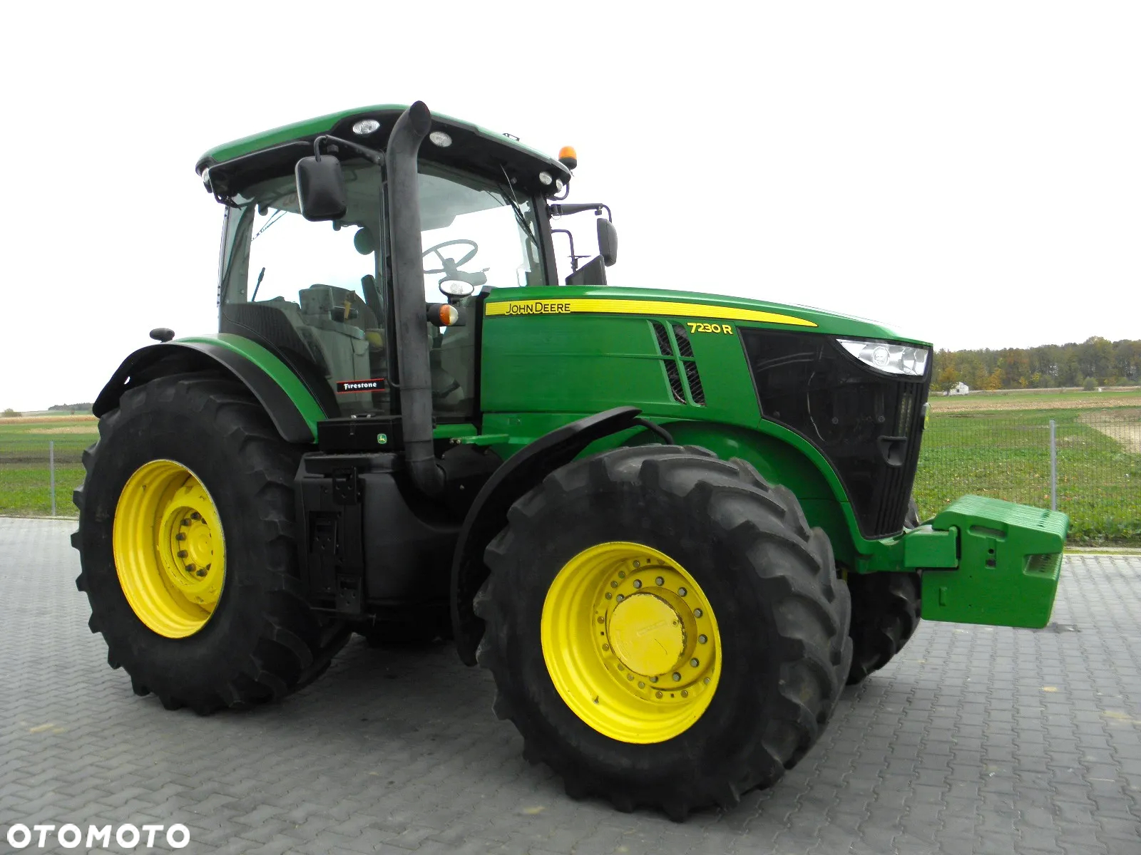 John Deere 7230 R 2012 Rok Nie Malowany, Skrzynia POWERQUAD, Stan Bardzo Dobry - 2