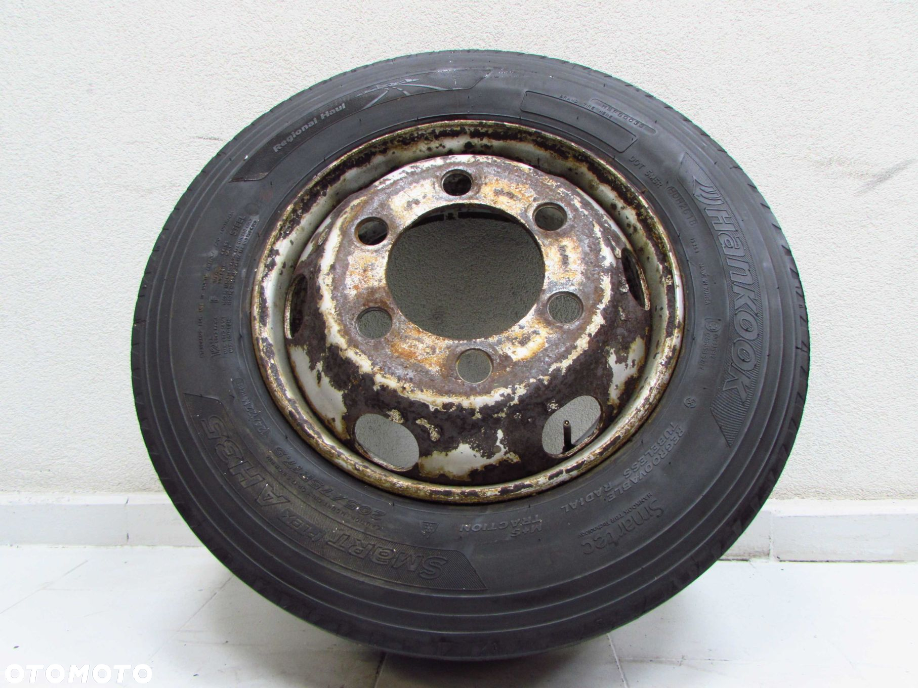 MITSUBISHI CANTER FUSO 7C 07-21 KOLO FELGA ZAPAS 6x220 17,5X6 205/75R17,5 - 2