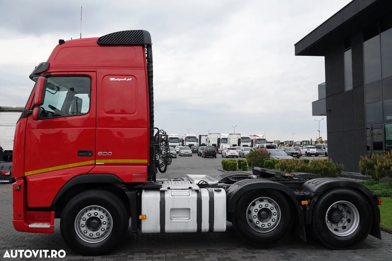 Volvo FH 500 / PUSHER / Tractor cu 3 axe / FULL ADR / RETARDER / AXIE DE RIDICARE ȘI DE DIRECȚIE / IMPORTAT - 5