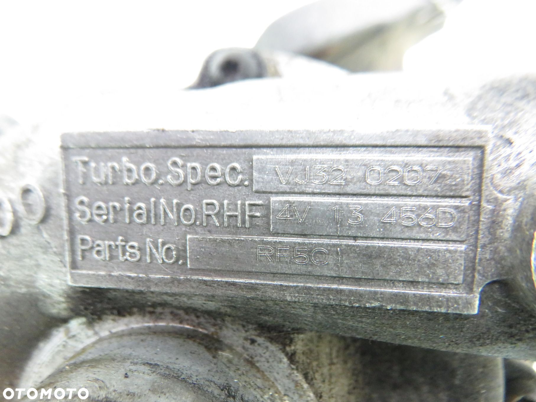 TURBOSPRĘŻARKA MAZDA 6 GG GY 2.0 DI  RF5C VJ320207 - 3