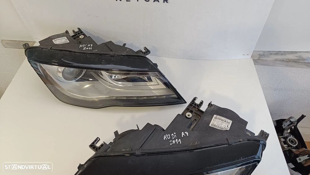 Farol óptica direito xenon Audi A7 2011 - 5