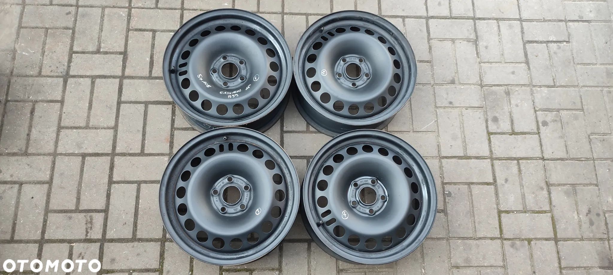 FELGI 5x105 6.5Jx16 CALI ET39 OPEL ASTRA J 4 SZTUKI KOMPLET - 1
