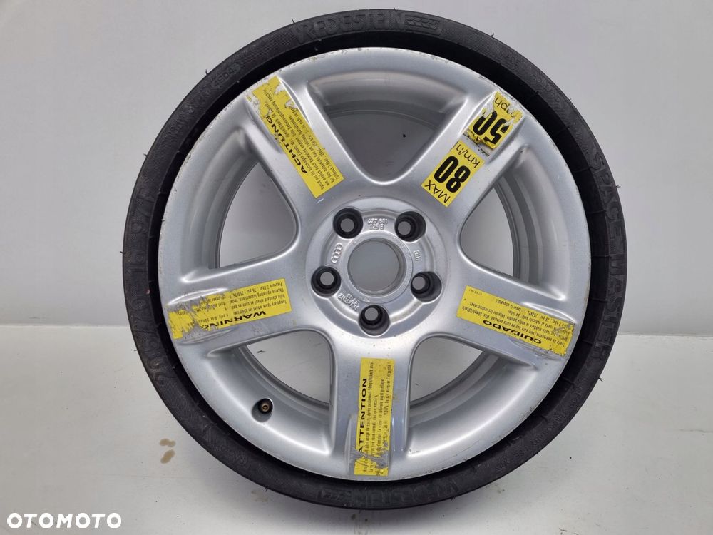 KOŁO DOJAZDOWE Audi A6 C5 Allroad 205/70 R16 427601025B 5x112 zapas - 4