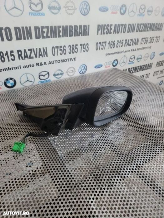 Oglinda Dreapta Volvo V70 Cu Lumina Ambientala Si Pliere Electrica An 2007-2016 Mic Defect - 2