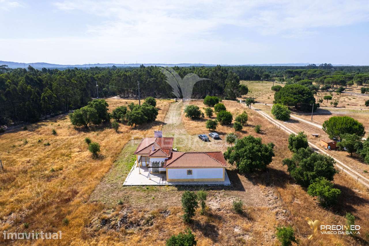 Herdade com 39500 m2 e Habitação com 150 m2 de área coberta em ótim... - Grande imagem: 5/36