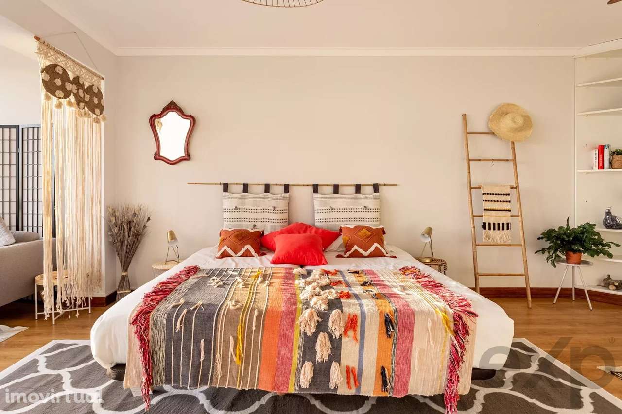 Estúdio totalmente mobilado e equipado com vista mar em São João da Ca - Grande imagem: 2/11