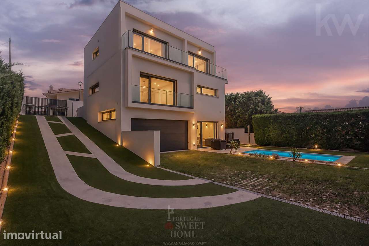 Cascais, São Domingos de Rana, Moradia T3+1 c/piscina e vista mar - Grande imagem: 2/63
