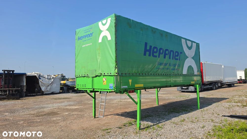 Krone 15.500zł netto 2xZABUDOWA KRONE BDF 7.45x2.50 JAK NOWE 2017ROK BURTO PLANDEKA  MOŻLIWOŚĆ TRANSPORT ST.BDB - 1