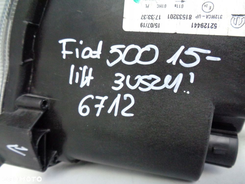 fiat 500 15- lift lampa prawa reflektor 52129441 - 14