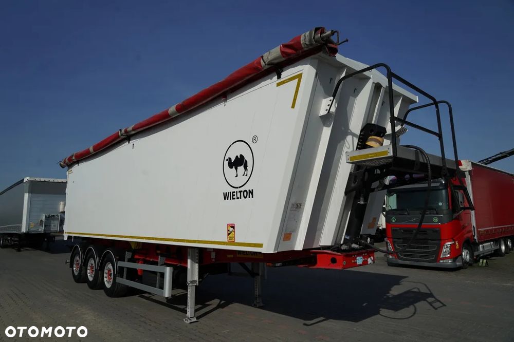 Wielton WYWROTKA 55 M3 / ALUMINIOWA / OŚ PODNOSZONA / OSIE SAF / ALUFELGI - 2