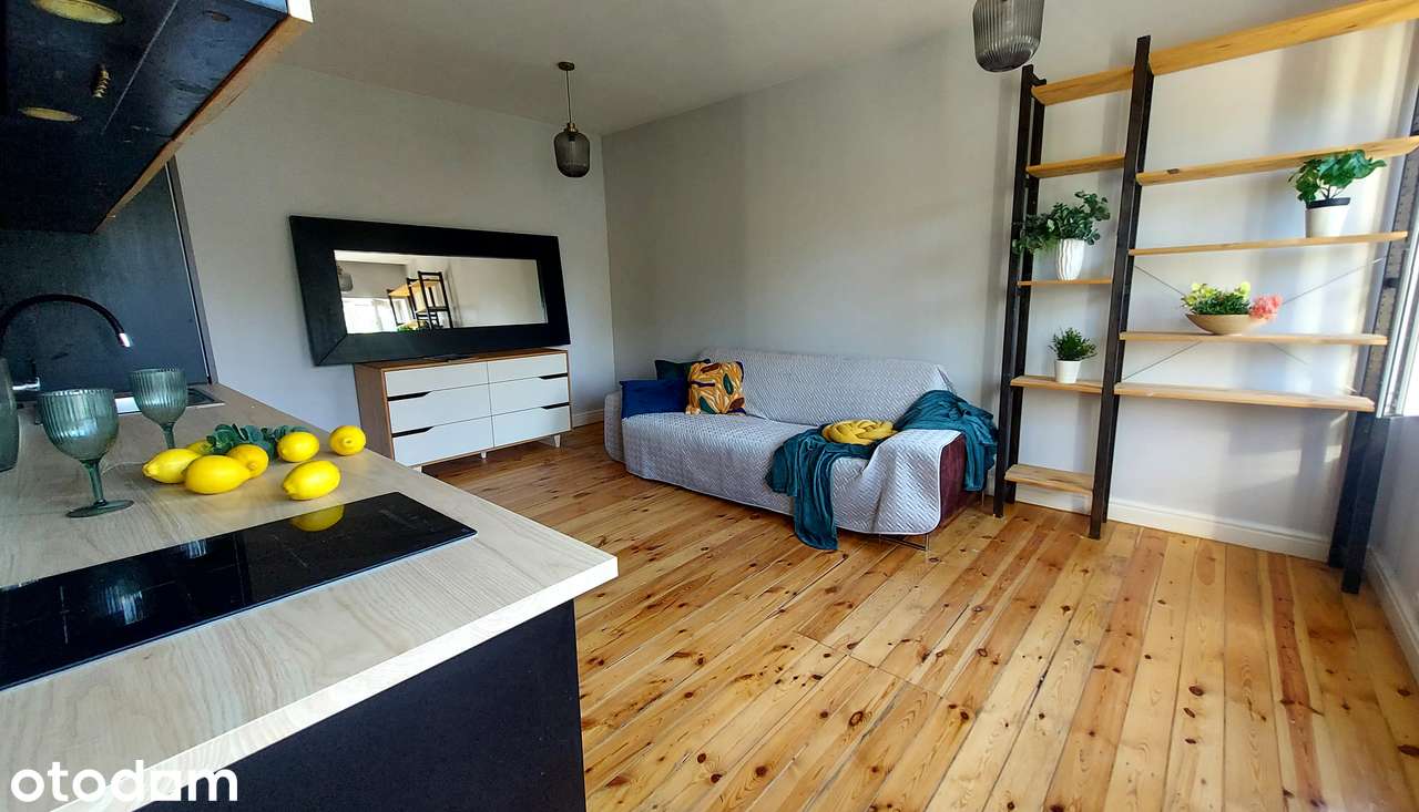 Mieszkanie z ogródkiem w kamienicy, 32 m²