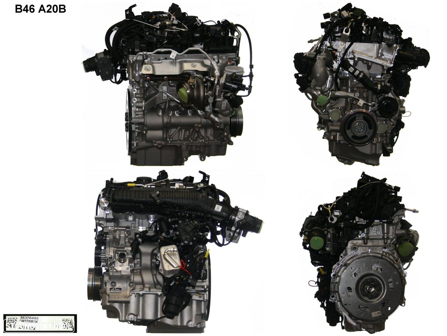 Motor Completo  Novo BMW X1 (F48) sDrive 28i B46A20B - 8