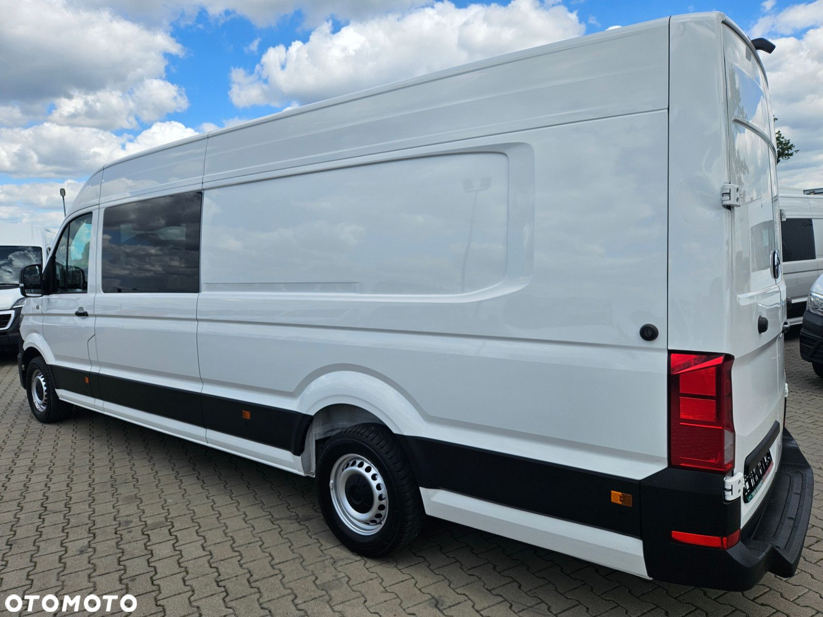 Volkswagen Crafter L4H2 *109900zł NETTO* Brygadówka 6 osób 2.0TDi/140KM - 11