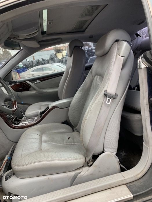 Mercedes CL 215 przekładka anglik a  konsola deska kokpit - 5