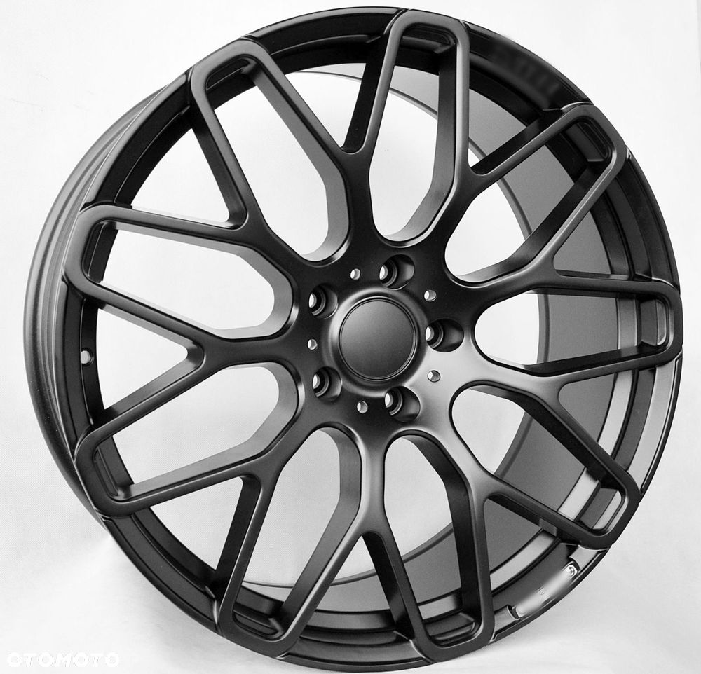 967 CZARNE NOWE WZMOCNIONE ALUFELGI 22 5x130 MERCEDES G KLASA - 3