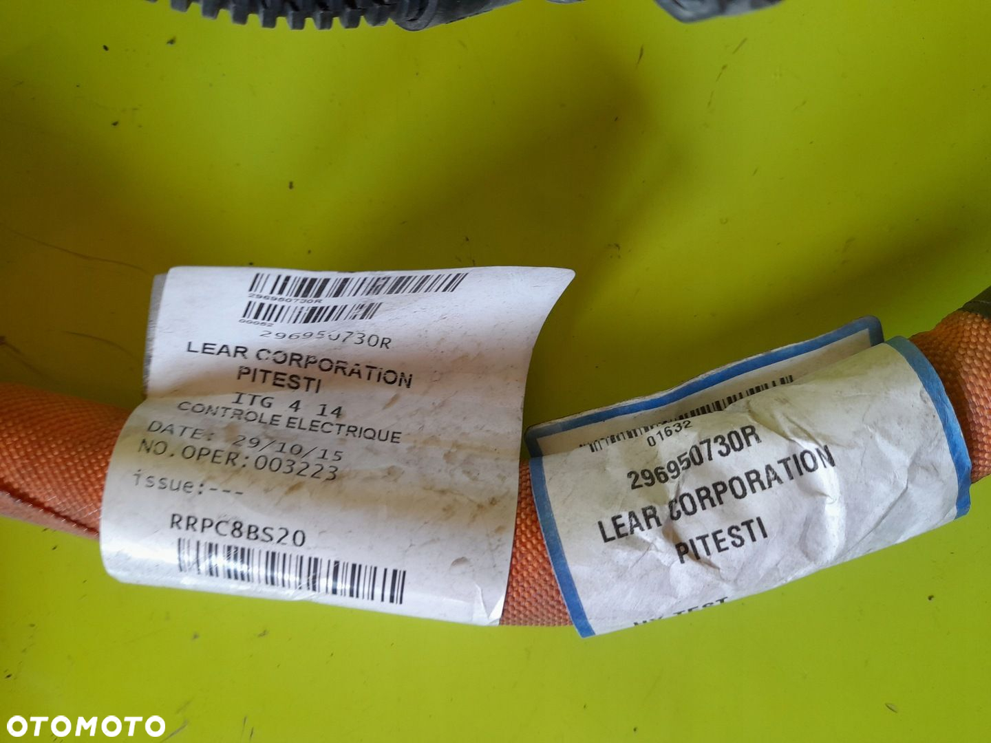 KABEL GNIAZDO ŁADOWARKA 296950730 RENAULT ZOE 15R - 3