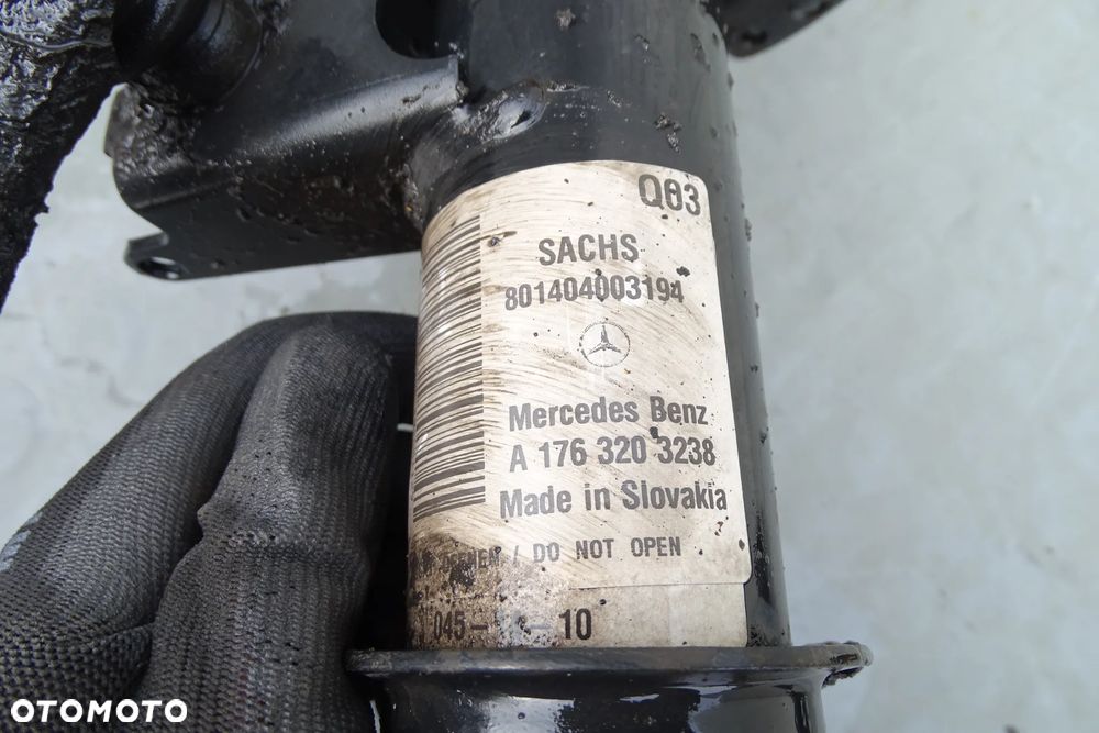 Mercedes CLA W117 A W176 B W246 2.2CDI Amortyzator prawy przód przedni 1763203238 - 3