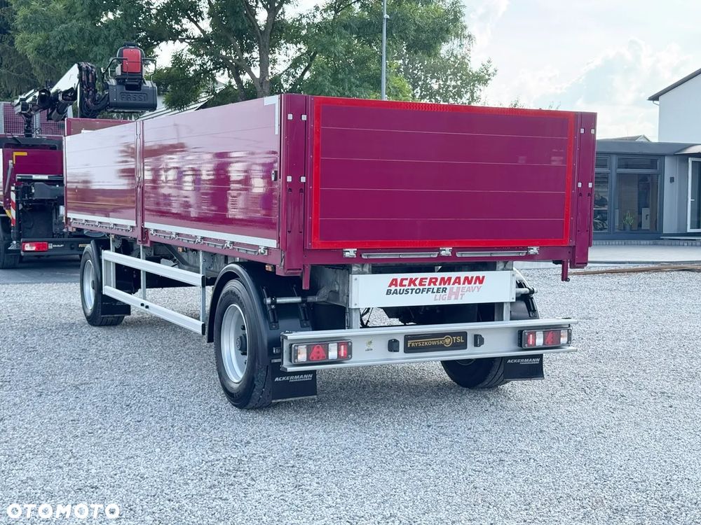 Ackermann PA-F 18/7,2E/BPA  / CYNKOWANA RAMA / ALUMINIOWE BURTY / OPONU 80-90 % / Z NIEMIEC - 15
