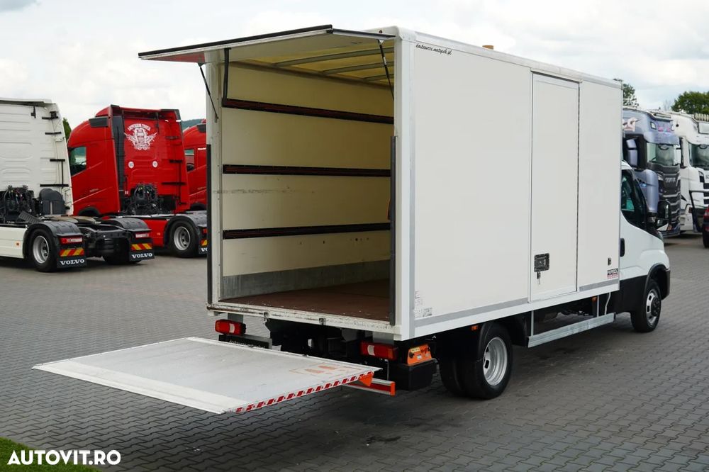 Iveco DAILY 35- 160 / KONTENER 4,3 M / WINDA DHOLLANDIA 750 KG / BLIŹNIAK / 3 MIEJSCA / SPROWADZONY / EURO 6 - 11