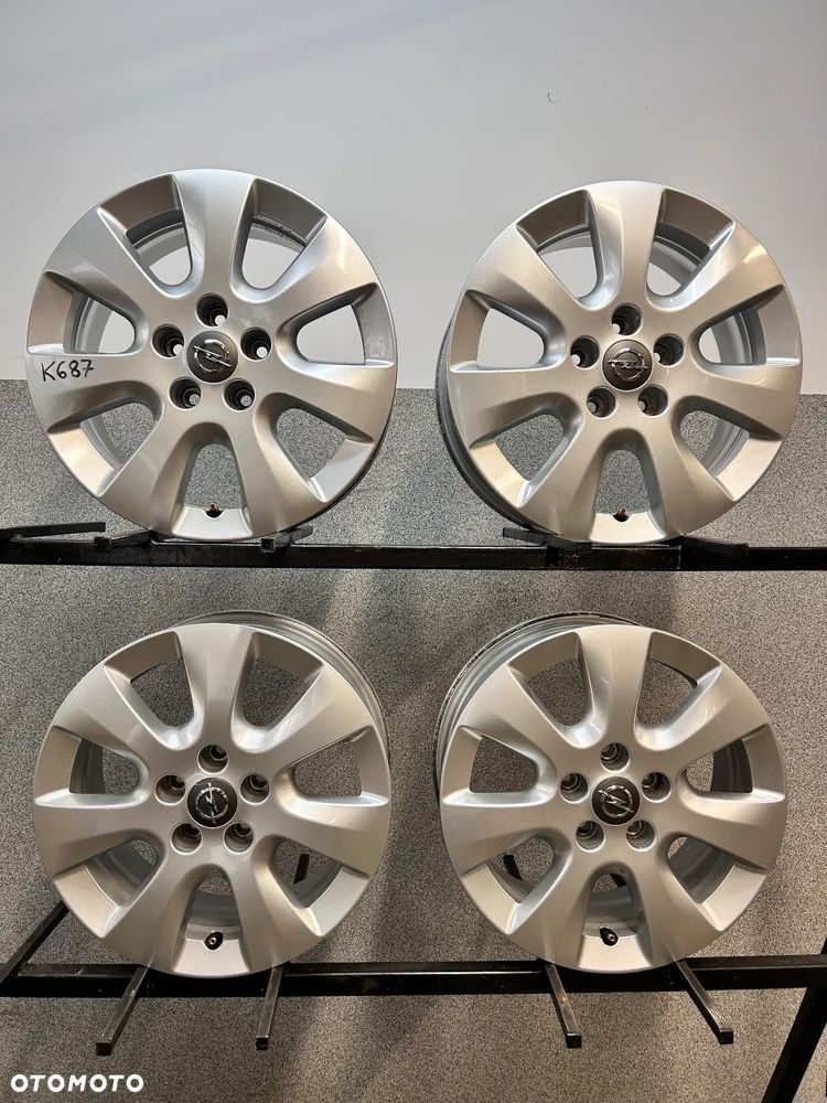 4 FELGI ALU. OPEL COMBO E,TOYOTA PROACE CITY,PEUGEOT RIFTER 16'' 6,5J ET47 GM: YP00044780 , 04322X - 1