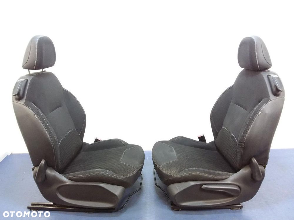 CITROEN DS3 FOTELE KANAPA KOMPLET WELUR - 13