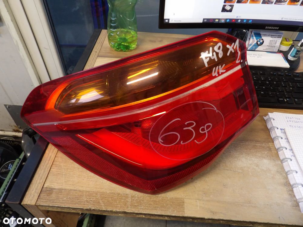 BMW - F48,X1 - LEWA LAMPA TYLNA - EUROPA - 7488545 - 1