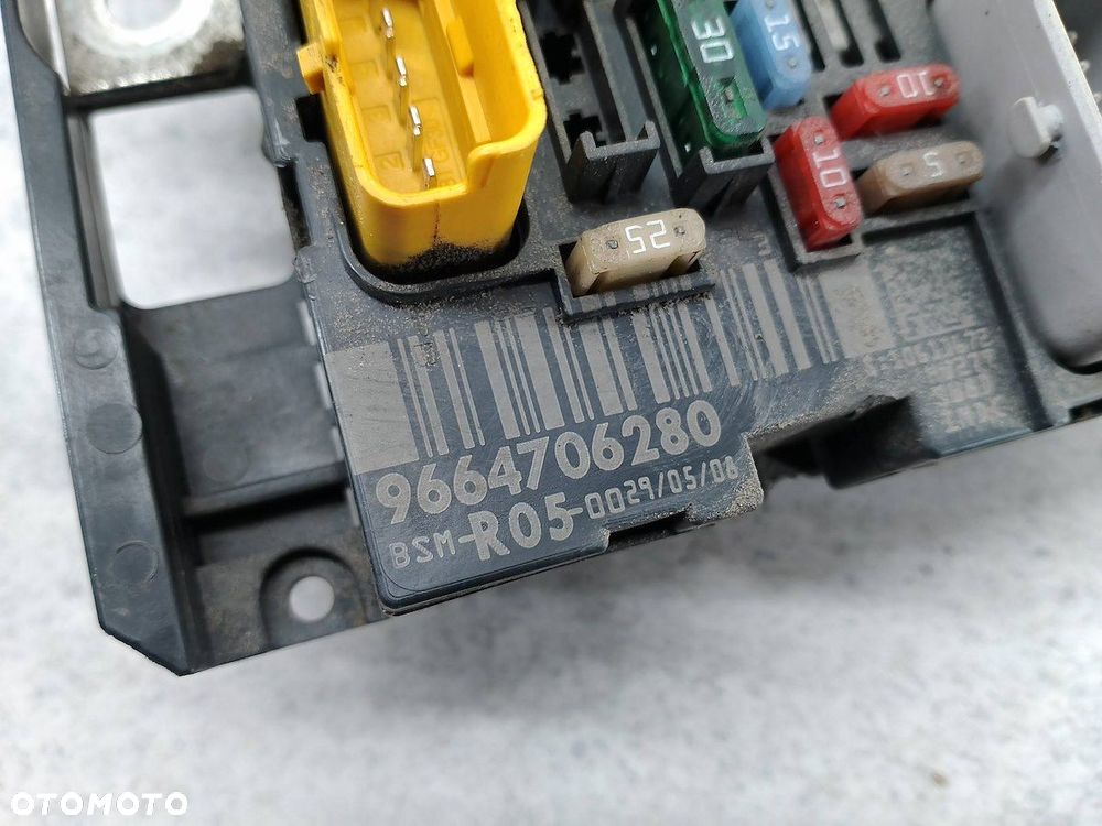 MODUŁ BSM CITROEN BERLINGO II 9664706280 BSM-R05-00 1.6 HDI 92KM - 4