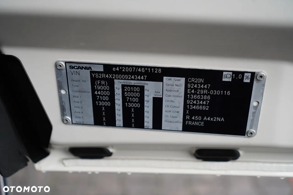 Scania R 450 / RETARDER / NISKA KABINA / - 36