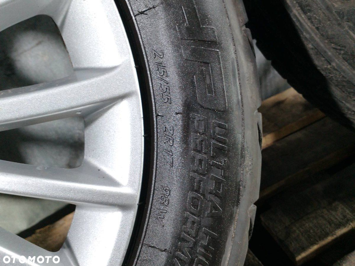 FELGI ALUMINIOWE KOMPLET 17 Z OPONAMI FIAT 500 - 13