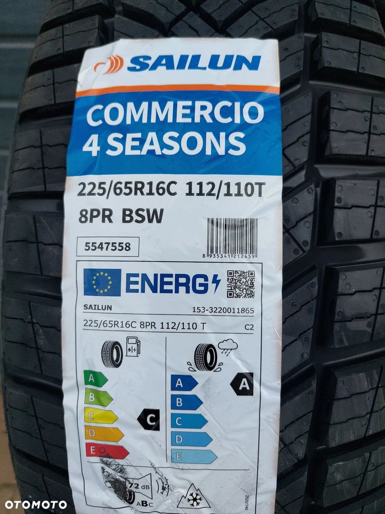 225/65 R16 C 112/110T OPONY WIELOSEZON SAILUN COMMERCIO 4SEASONS DOT25 - 3
