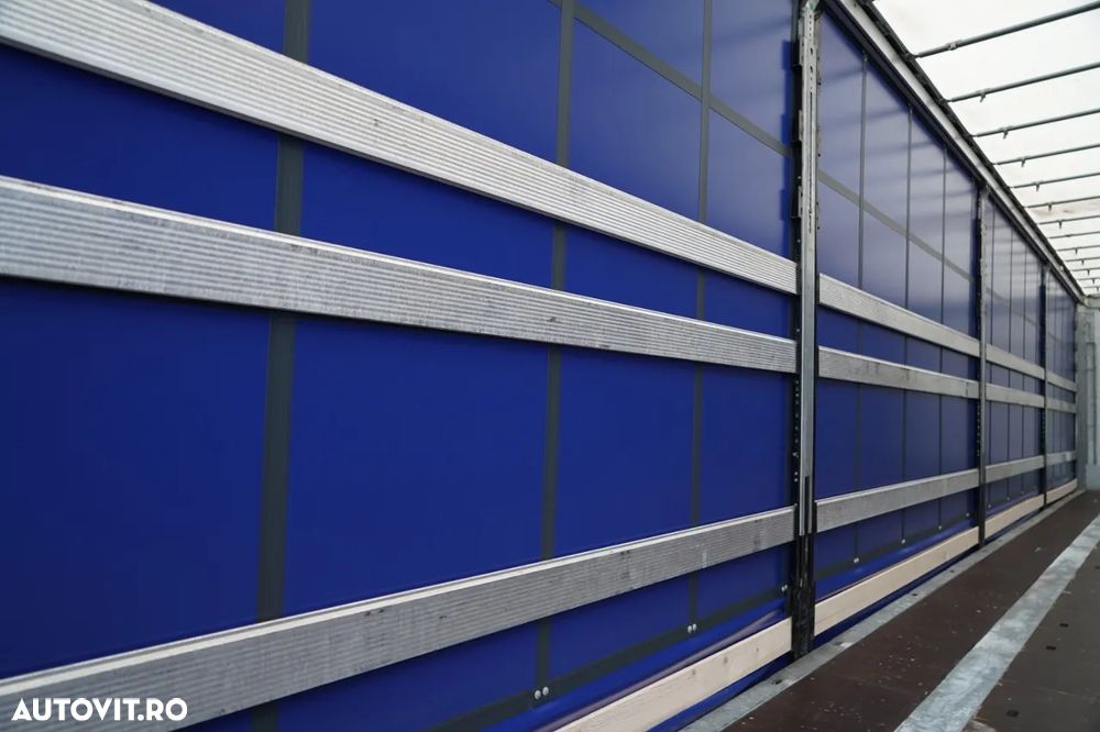 Schmitz Cargobull CORTINĂ / STANDARD / REMORCA DIN OȚEL - 9 M / ACOPERIȘ CULISANT / AXĂ CULISANTĂ / 2021 - 17
