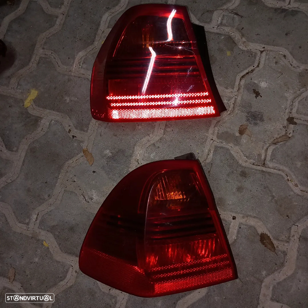 Farol tras lado condutor bmw e90