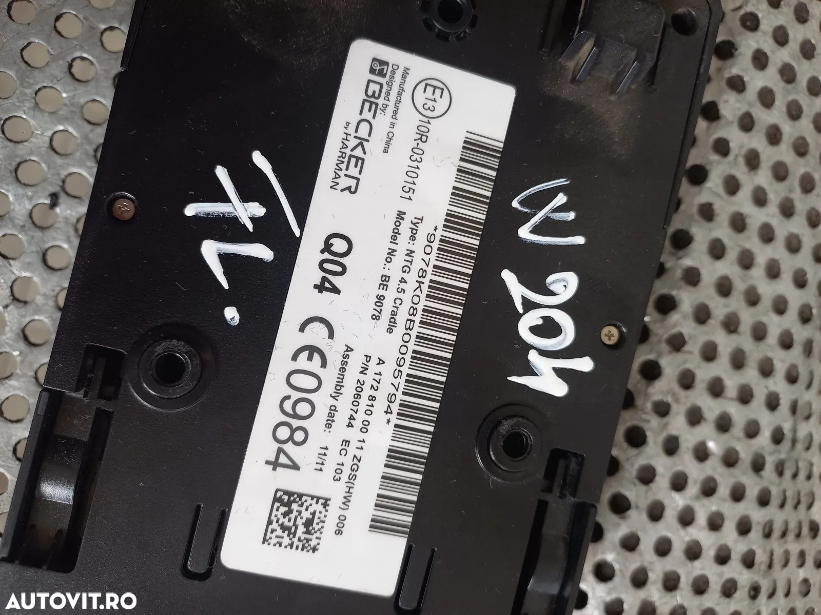 Modul Navigatie Mercedes C Class W204 E Class W212 Cod A An 2007-2008-2009-2010-2011-2012-2013-2014 - 6