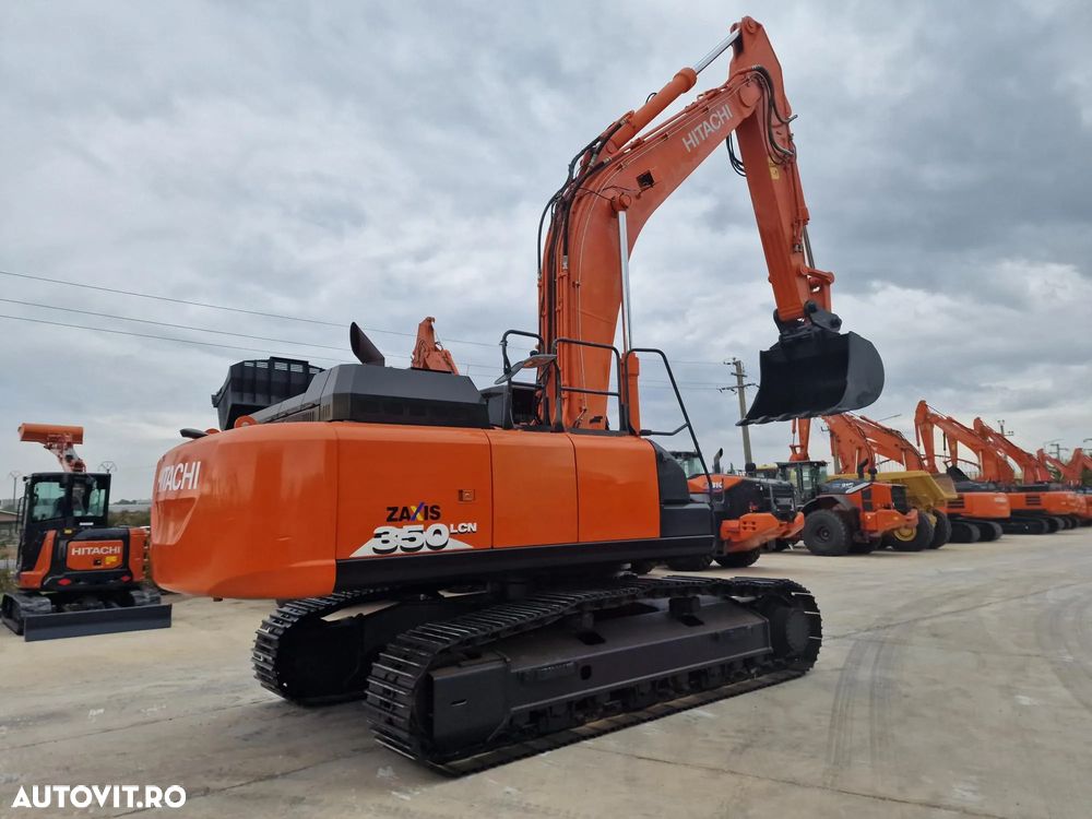 Hitachi ZX350LCN-6, 2018, 8.929h, INGUST 2,99m, CUPLA RAPIDA, cupa 2mc, ad sapare 8m, 2 inst hidr pe brate, ridica 20t, 3 camere, Masa operationala 36,5t, motor Isuzu 283CP, 3 pompe hidr,posibilitate leasing 3 ani, STARE FOARTE BUNA, PROMOTIE 99.000 EUR+tva - 13